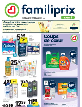 Circulaire Familiprix - Santé Circulaire Familiprix - Santé
